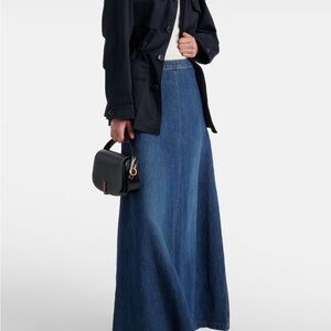 Nili Lotan Astrid Denim maxi skirt, 27